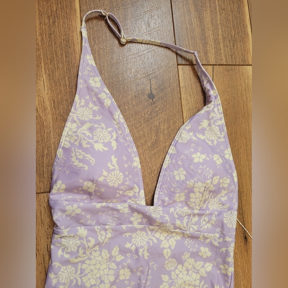SummerSalt NWT Floral Swimsuit Size 4 - Picture 2 of 5